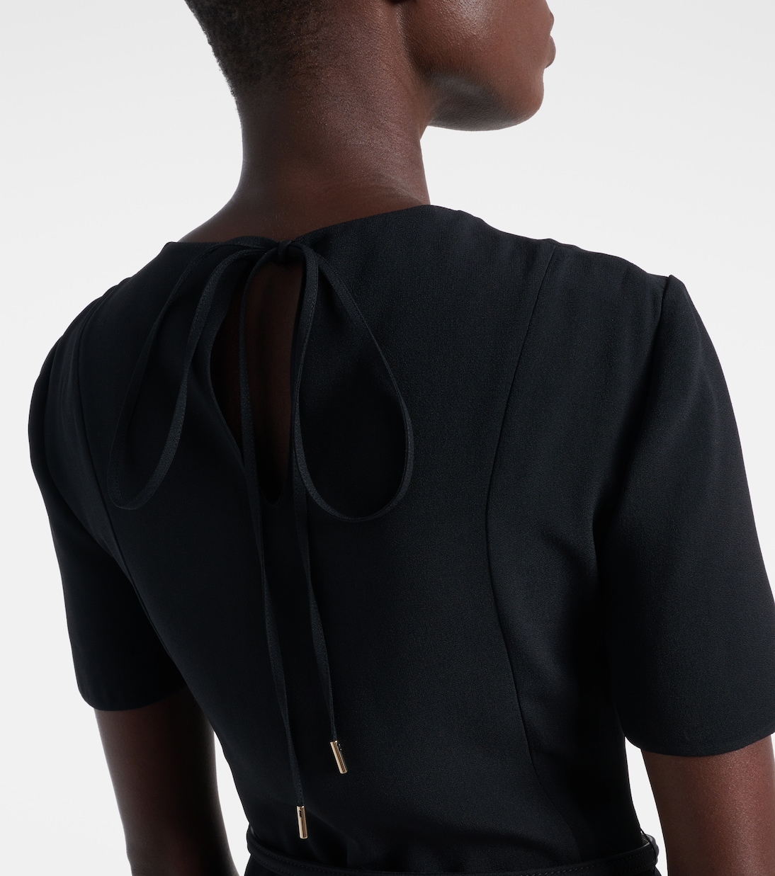 Double G belted midi dress | Gucci