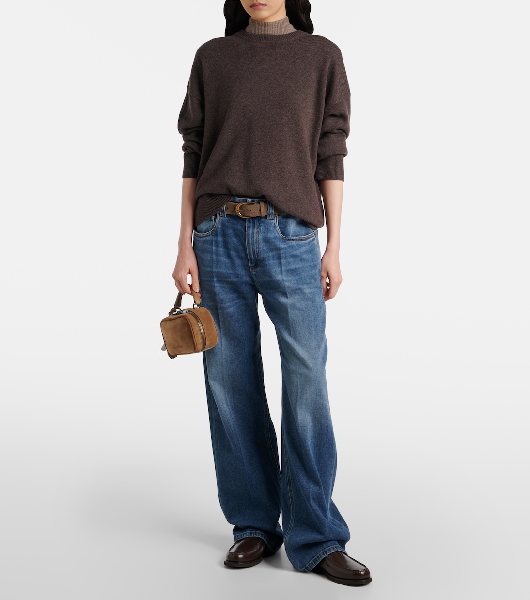 Jeans regular a vita bassa | Brunello Cucinelli