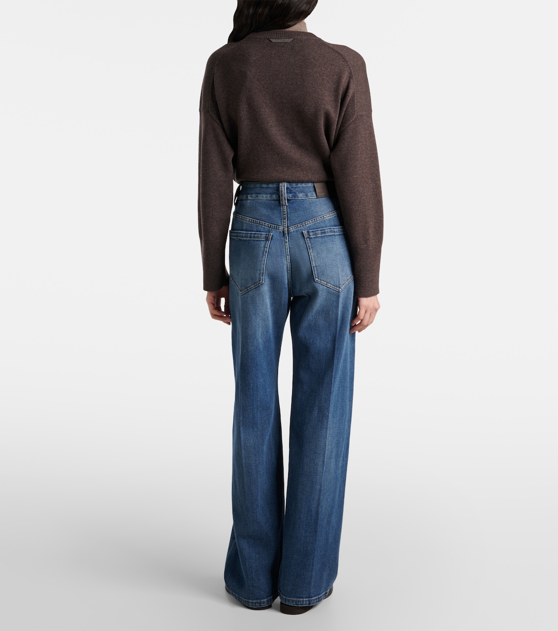 Jeans regular a vita bassa | Brunello Cucinelli