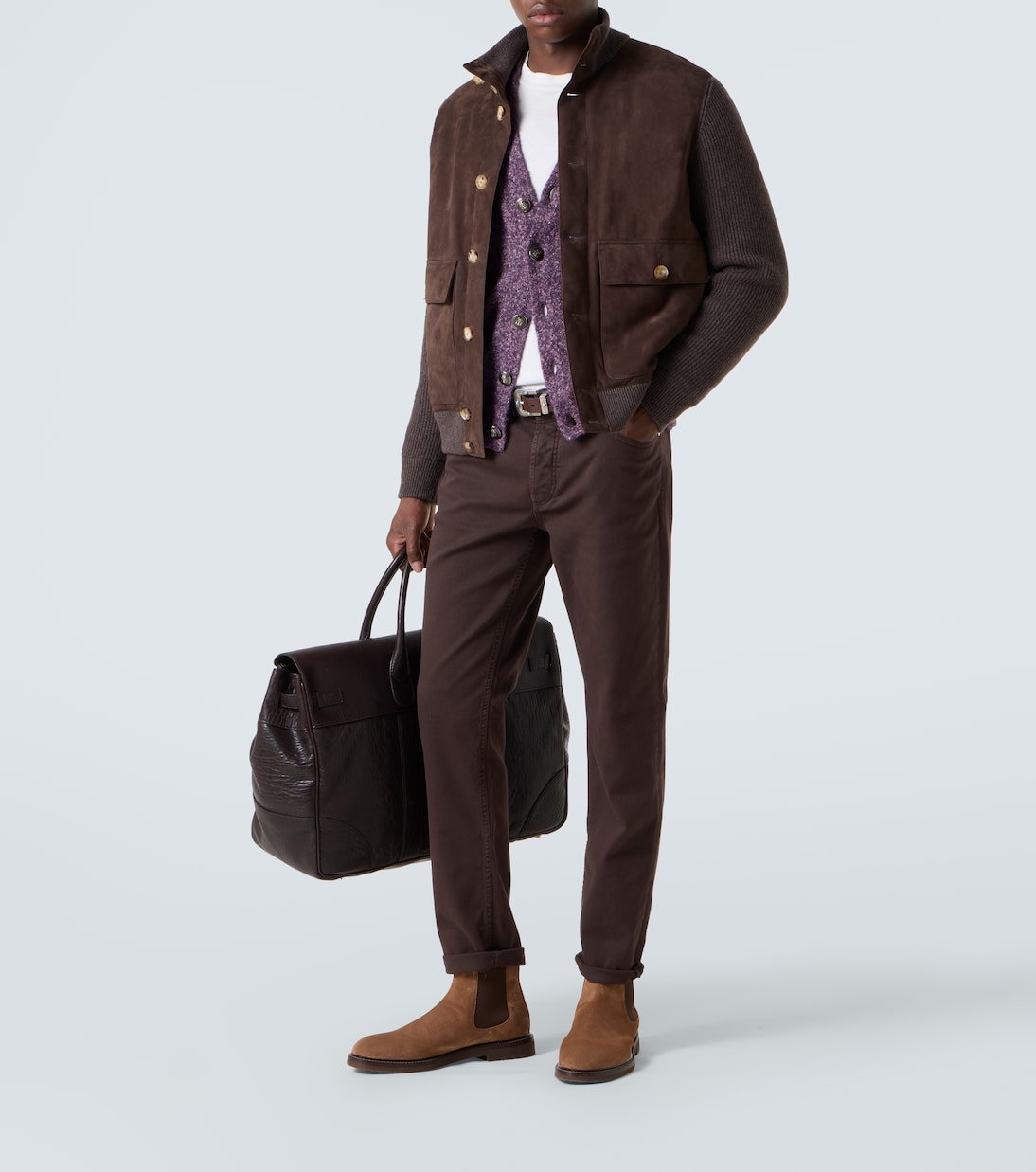 Mid-rise straight jeans | Brunello Cucinelli