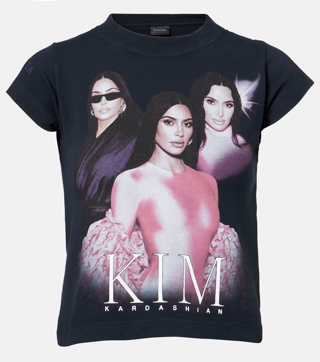 Camiseta en mezcla de algodón estampada | Balenciaga