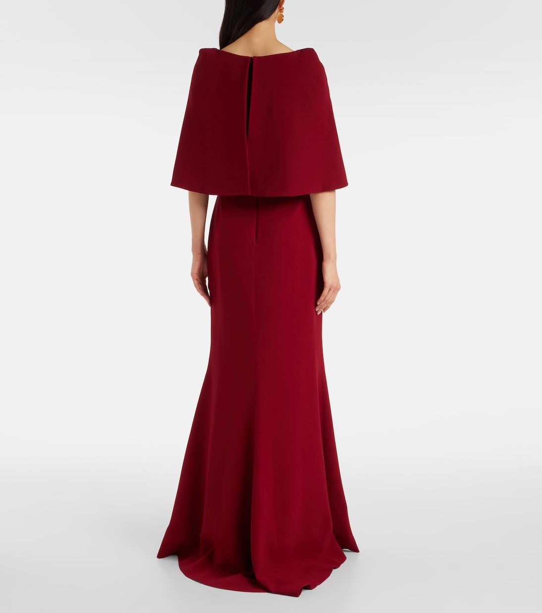 Caped cady gown | Elie Saab
