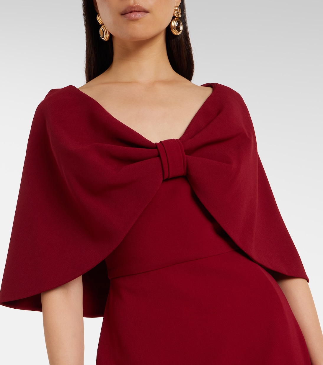 Caped cady gown | Elie Saab