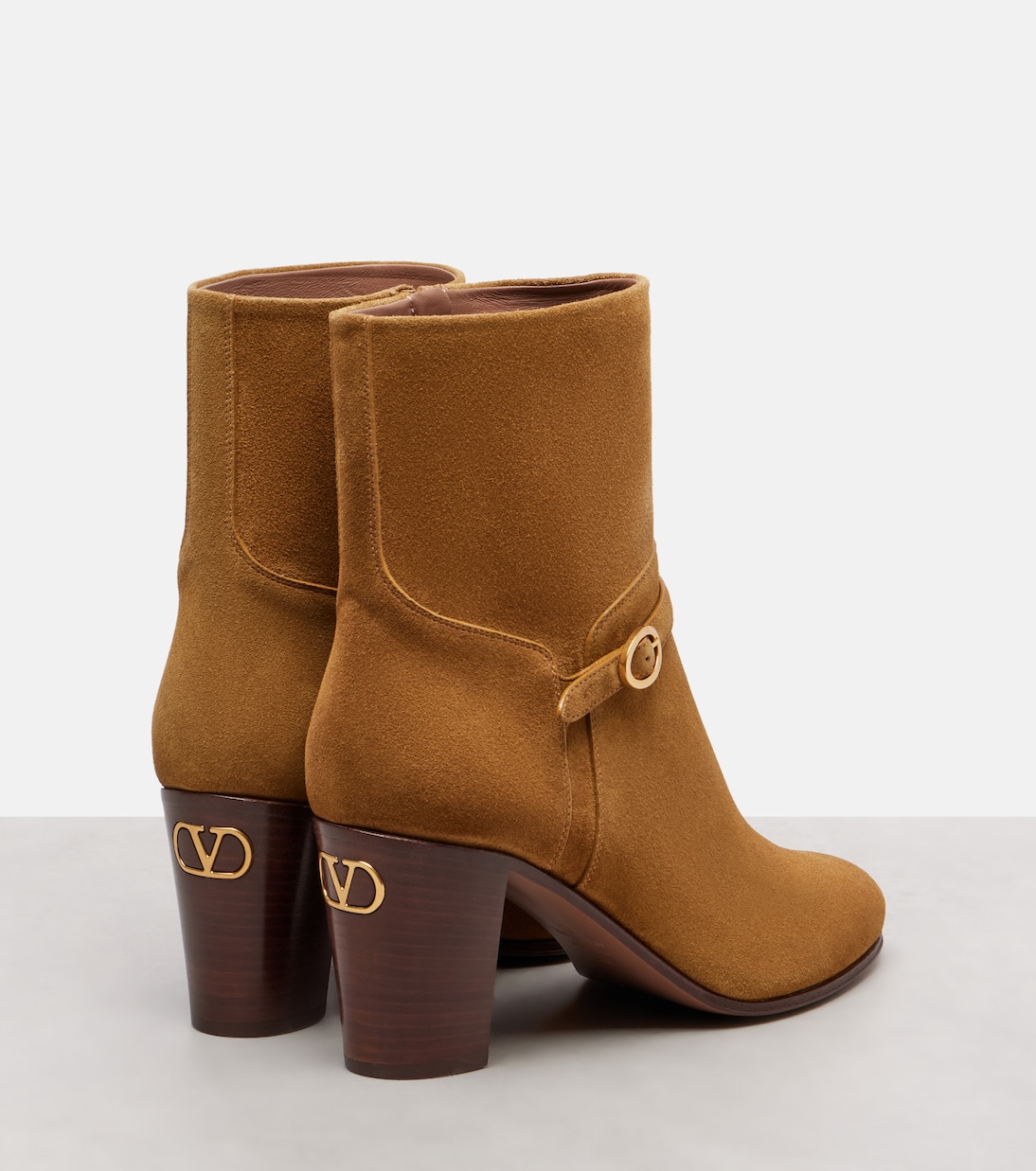 Bottines Pattie 75 en daim | Valentino Garavani
