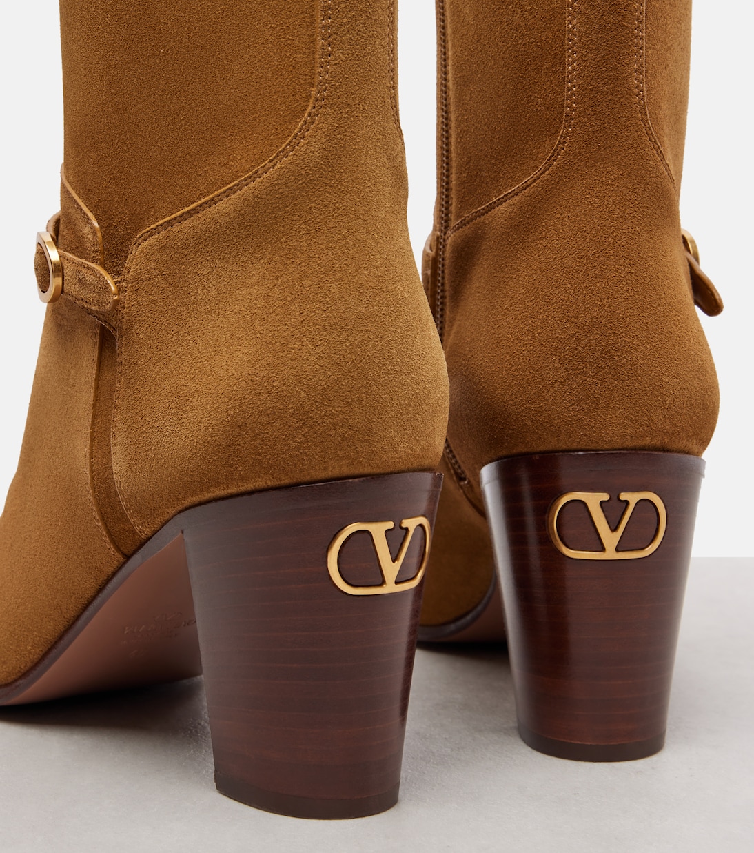 Bottines Pattie 75 en daim | Valentino Garavani