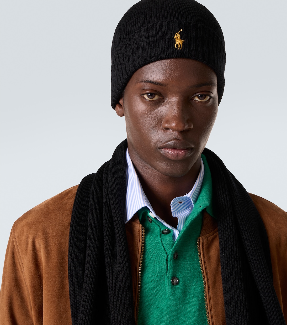 Wool beanie and scarf set | Polo Ralph Lauren