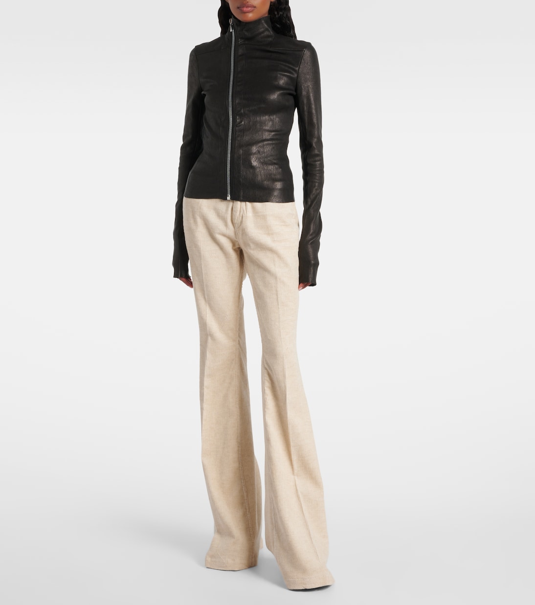 Veste Gary en cuir | Rick Owens