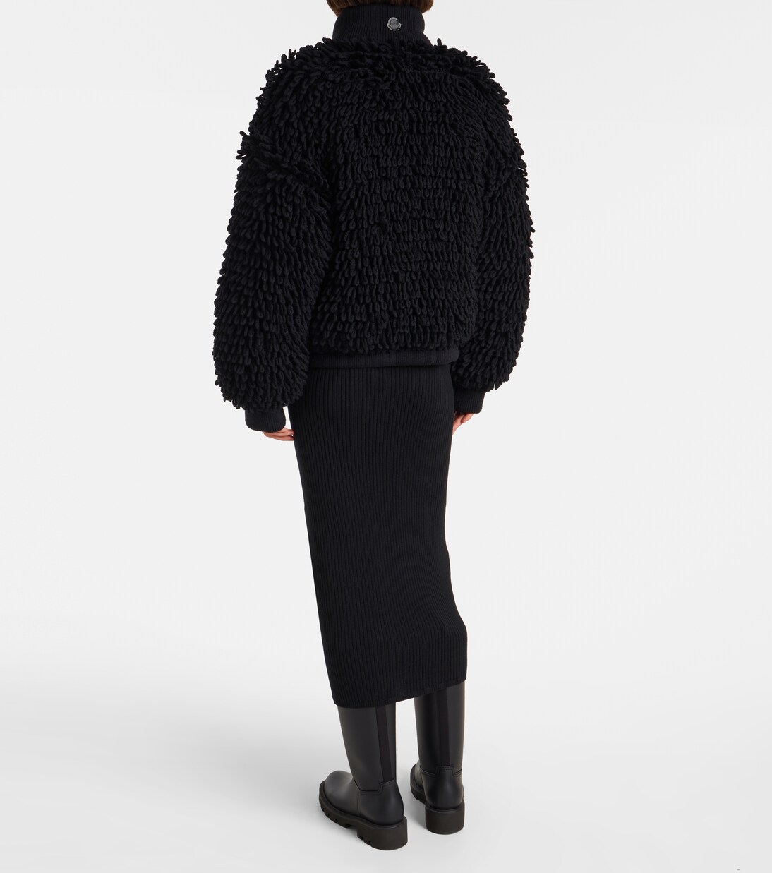Veste matelassée en laine mélangée  | Moncler Genius