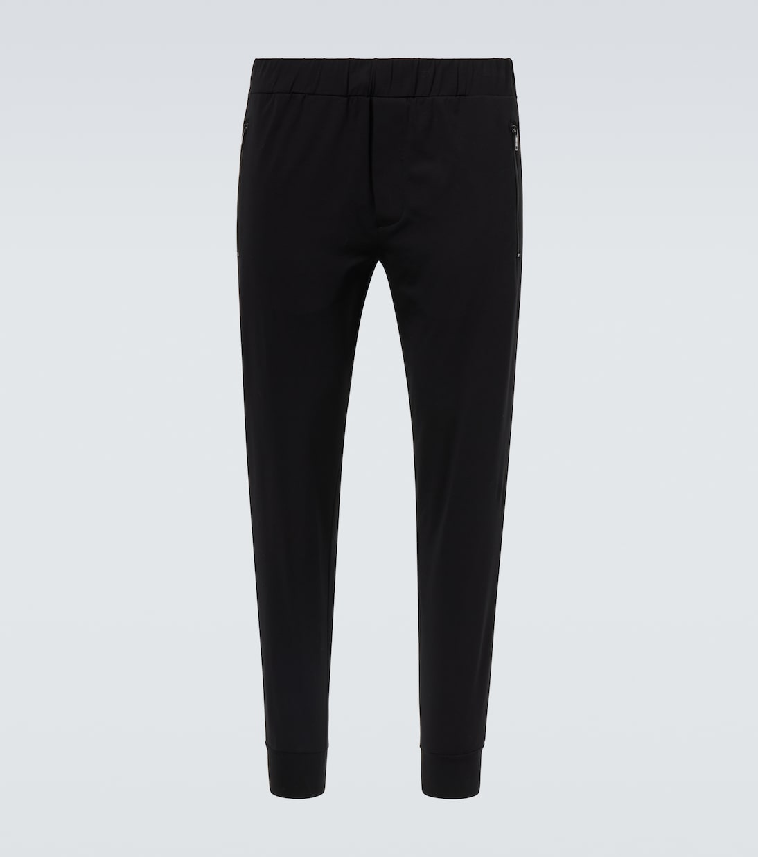 Technical cotton-blend slim pants | Prada