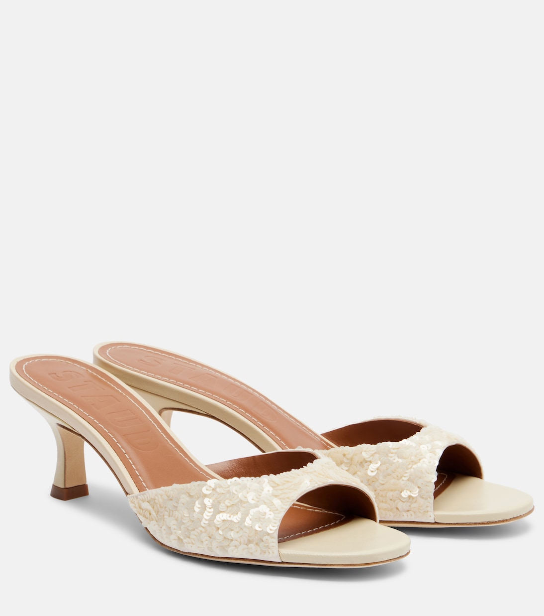 Brigitte sequined mules | Staud