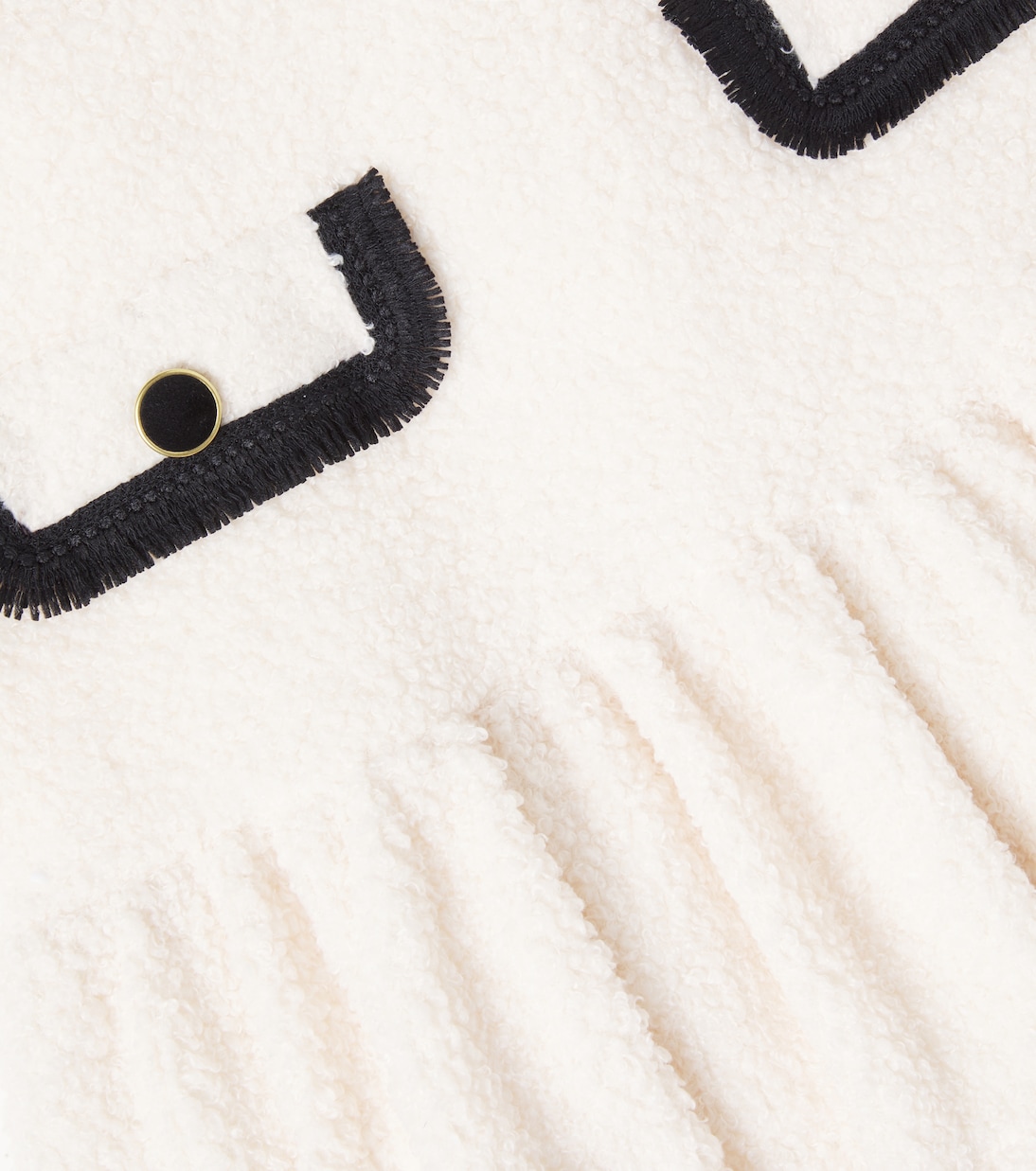 Flared teddy fleece skirt | Patachou