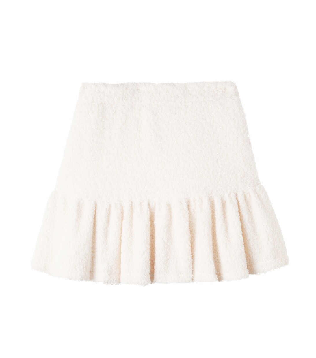Flared teddy fleece skirt | Patachou