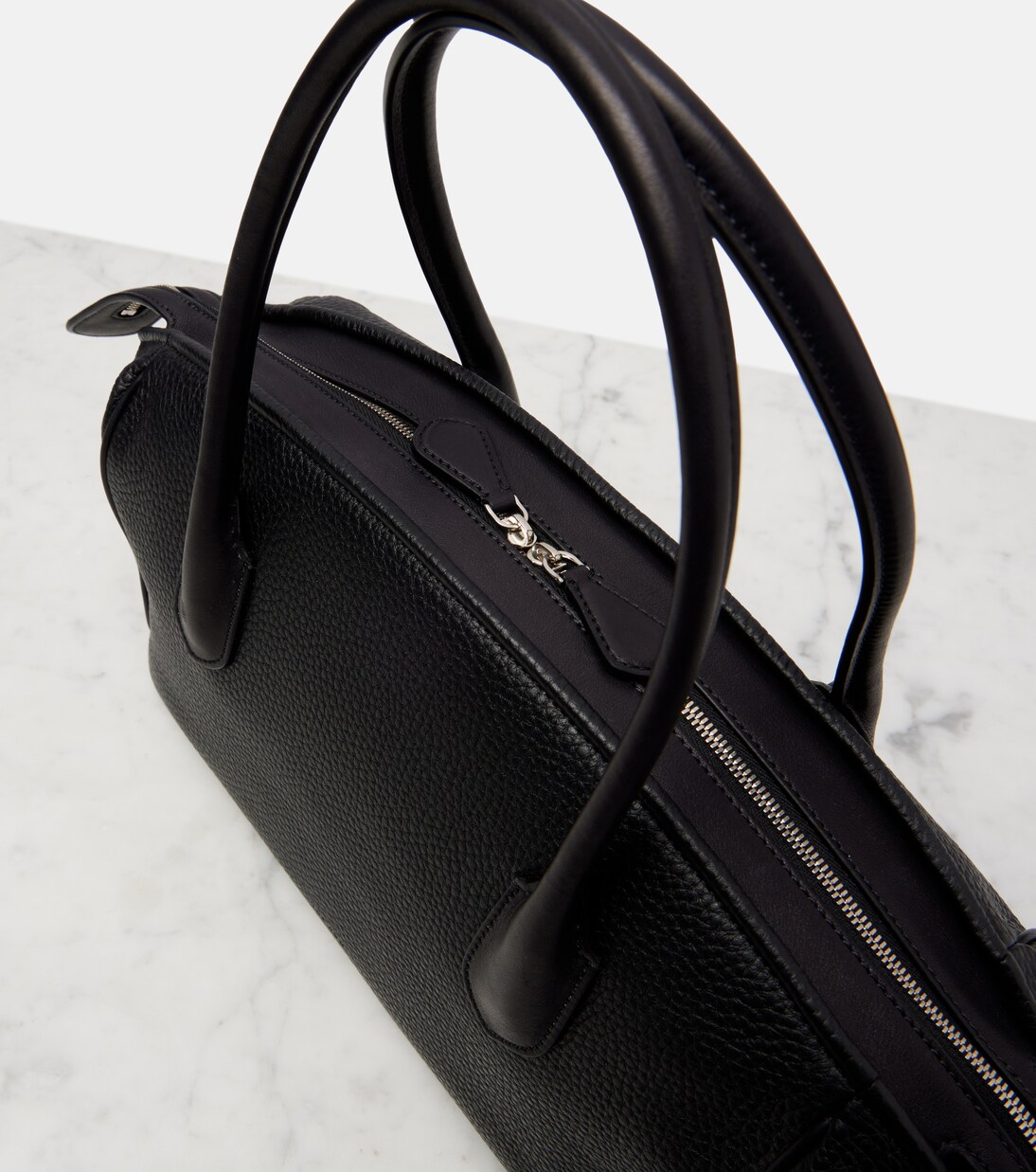 Leather duffel bag | The Row