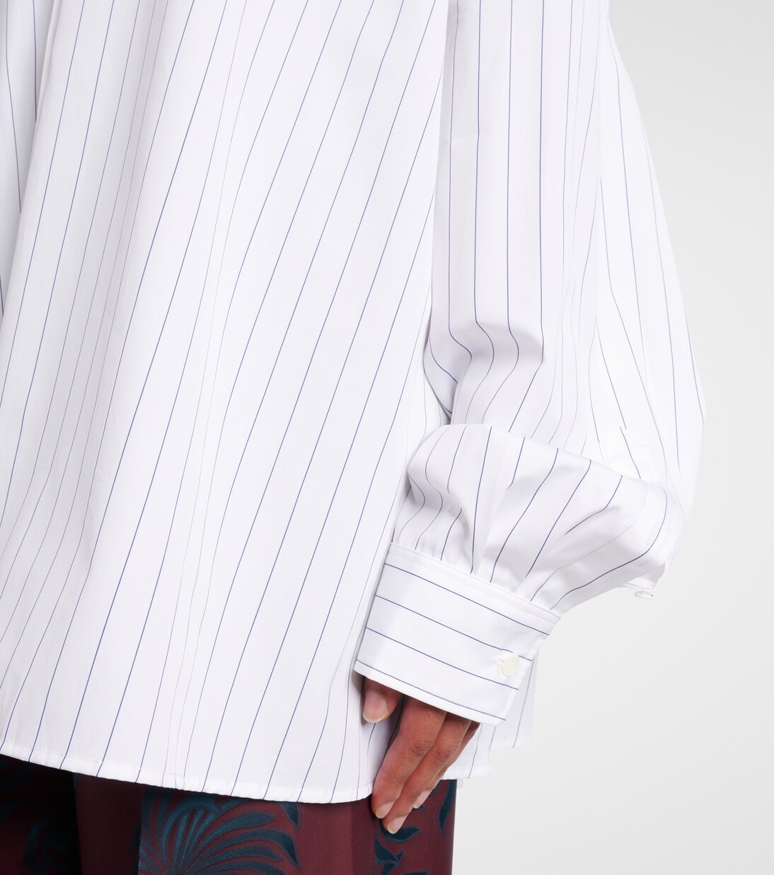 Oversize-Hemd aus Baumwollpopeline | Dries Van Noten