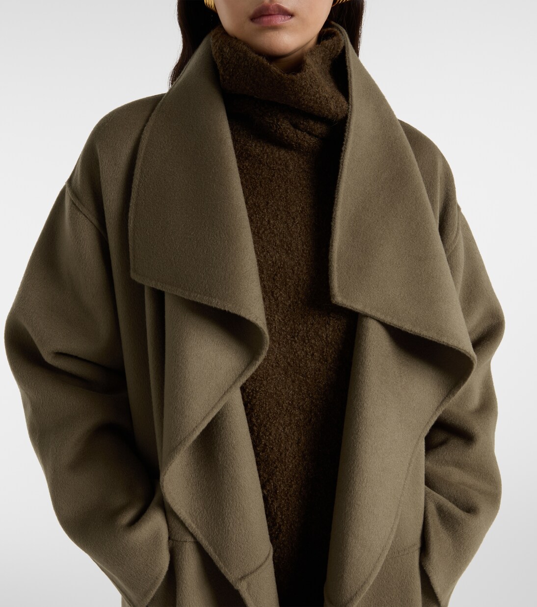 Wool and cashmere doublé coat | Toteme