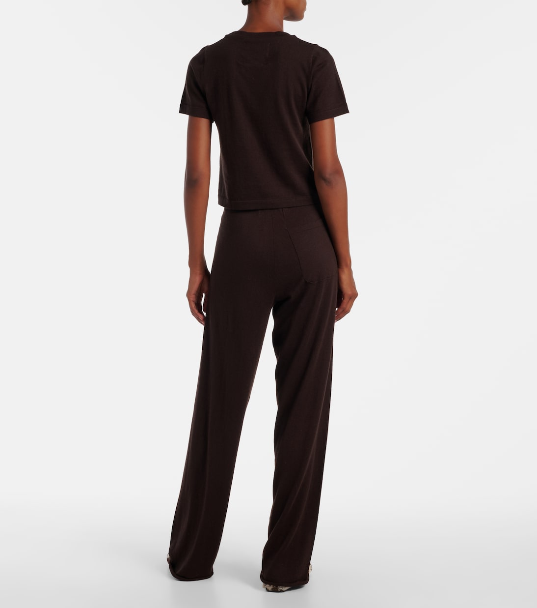 T-Shirt Tina aus Baumwolle und Kaschmir | Extreme Cashmere