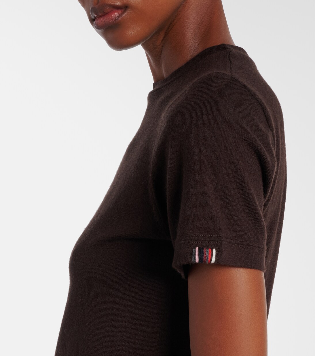 T-Shirt Tina aus Baumwolle und Kaschmir | Extreme Cashmere