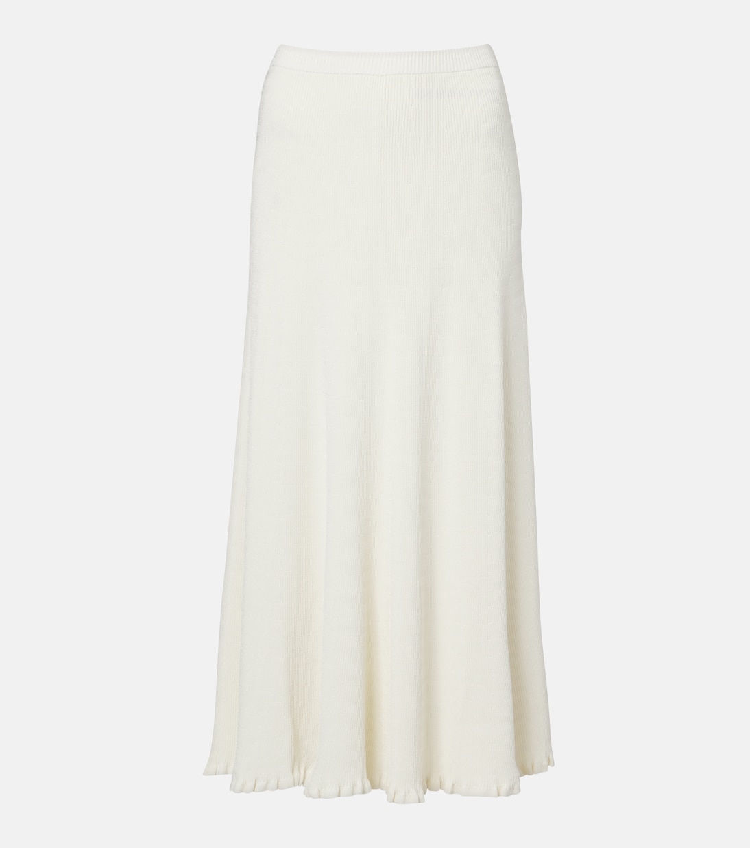 White Label Stina罗纹针织中长半身裙 | Proenza Schouler