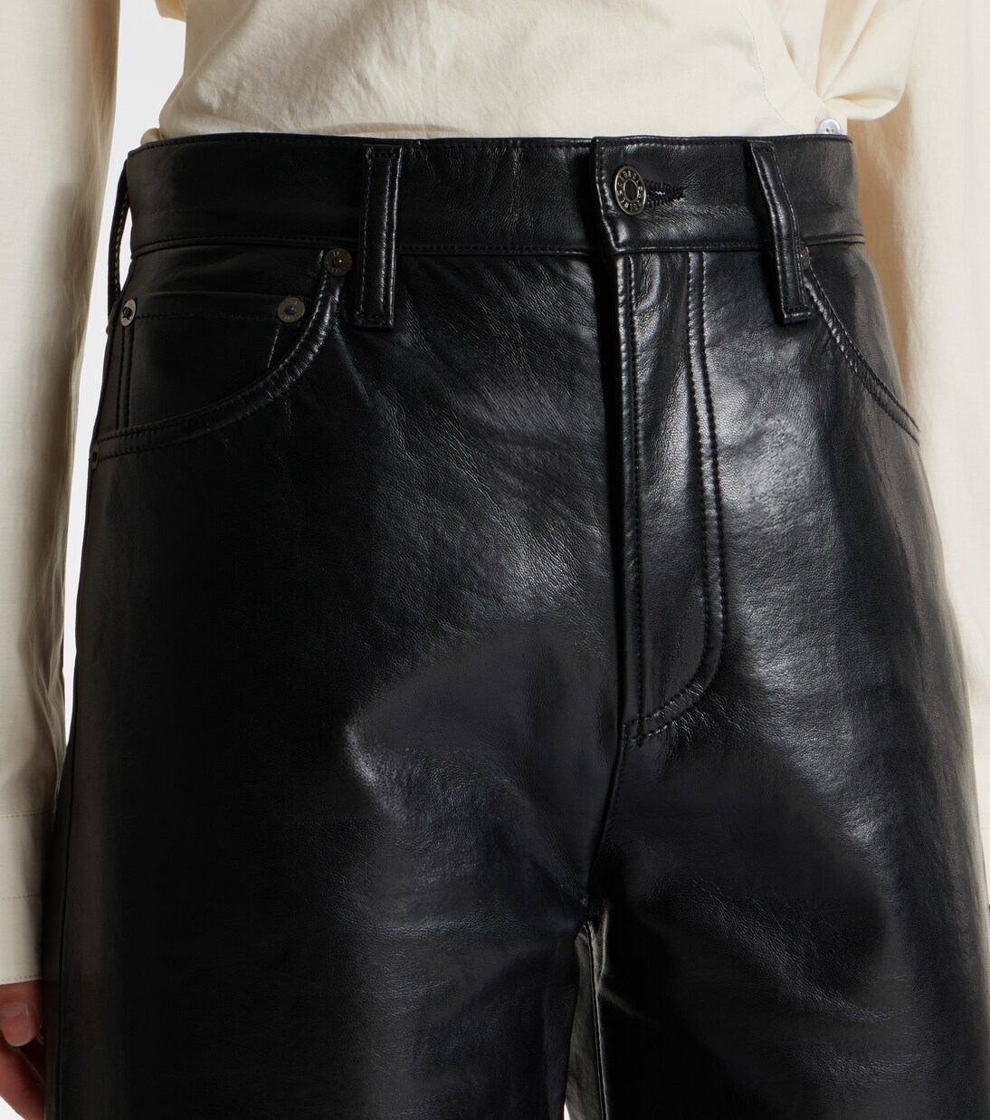 Weite High-Rise-Hose Ren | Agolde