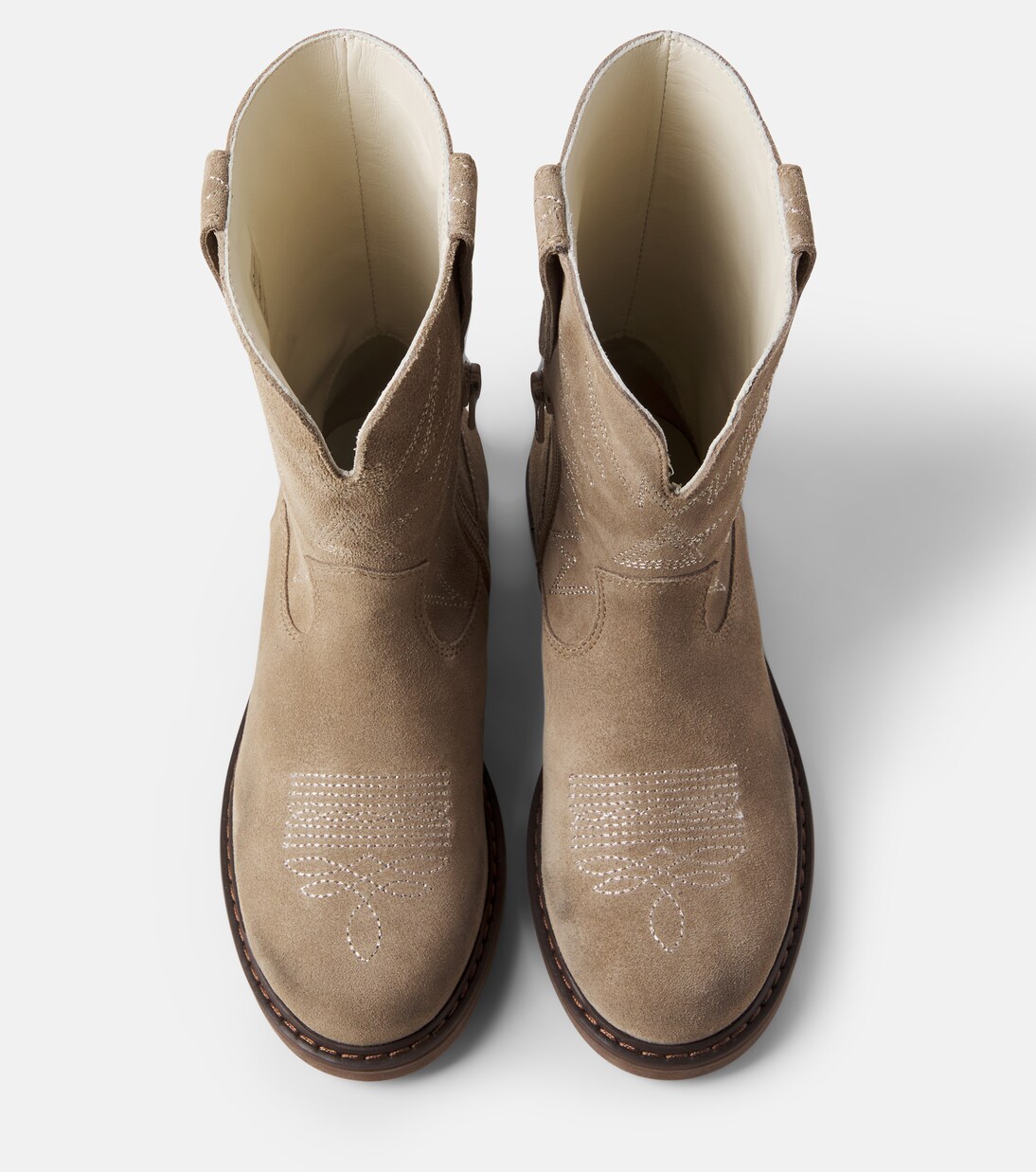 Wish Star Biker suede cowboy boots | Golden Goose Kids