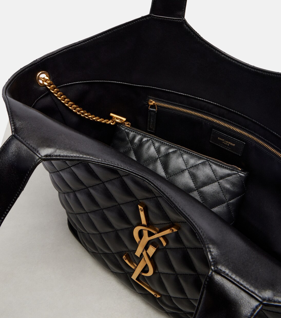 Icare M号绗缝皮革单肩包 | Saint Laurent