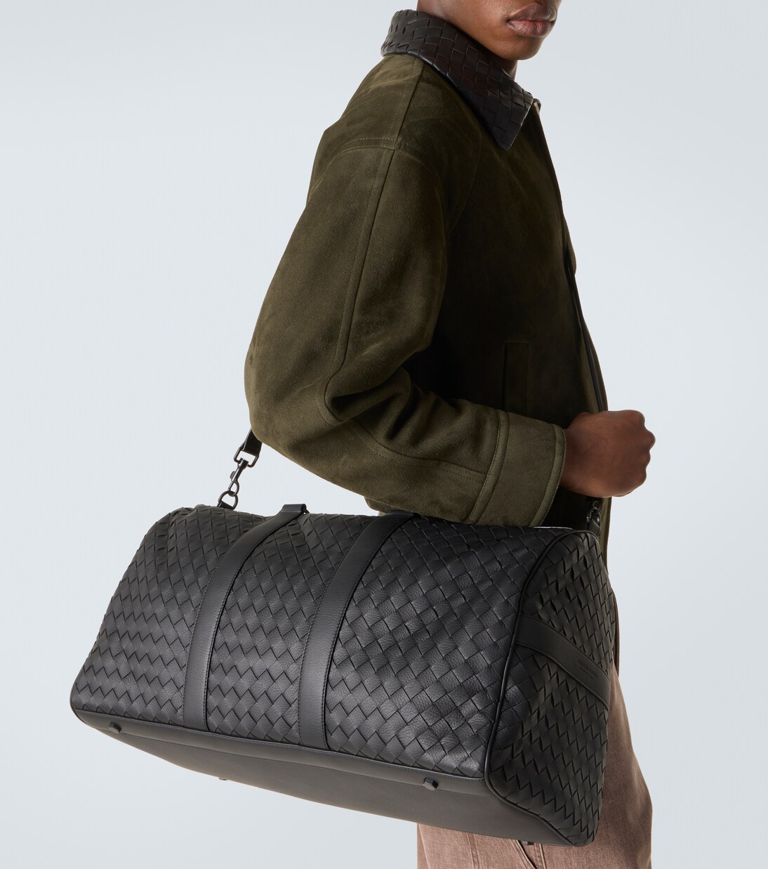 Intrecciato leather duffel bag | Bottega Veneta