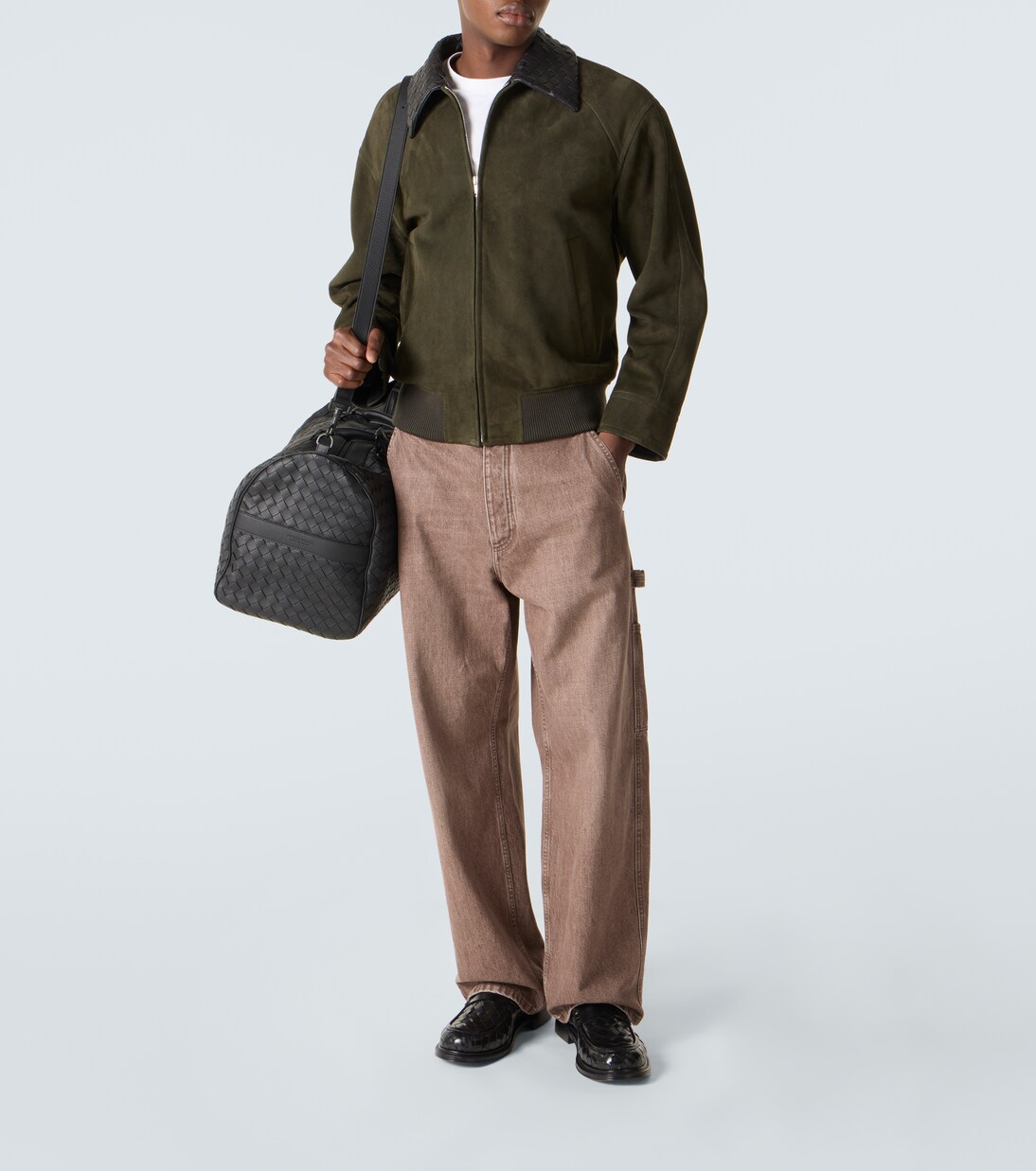 Intrecciato leather duffel bag | Bottega Veneta