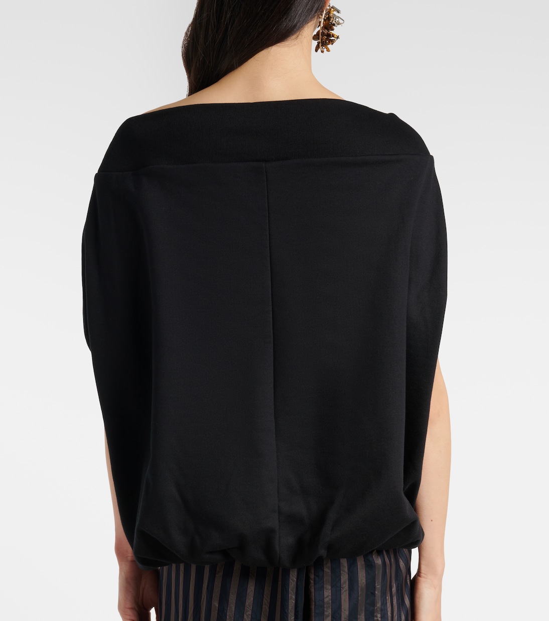 Cocoon cotton jersey sweatshirt | Dries Van Noten