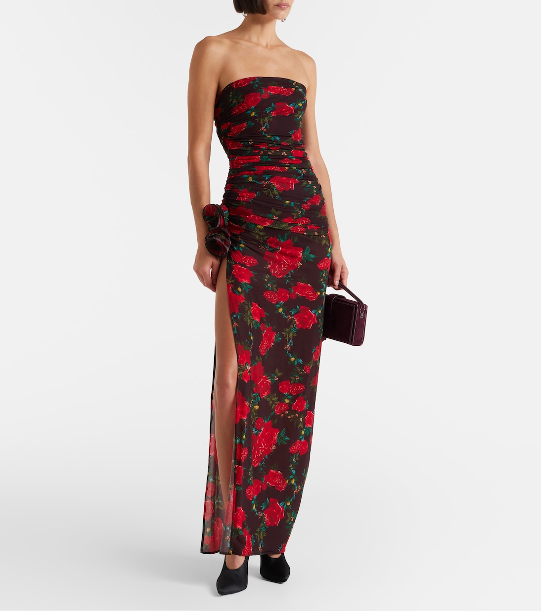 Floral ruched gown | Magda Butrym
