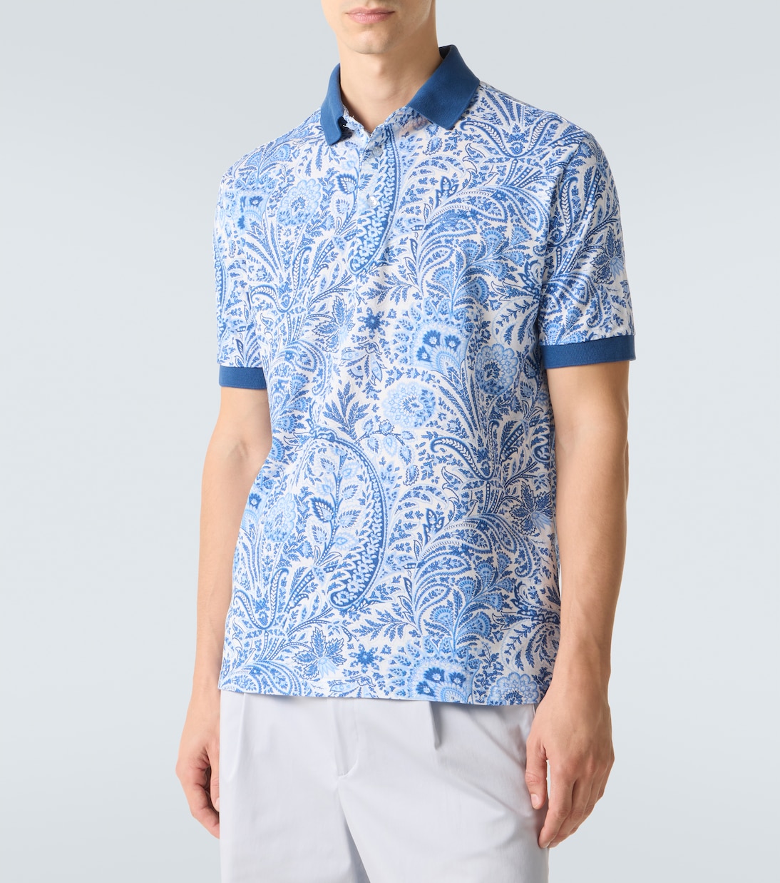 Paisley cotton polo shirt | Etro
