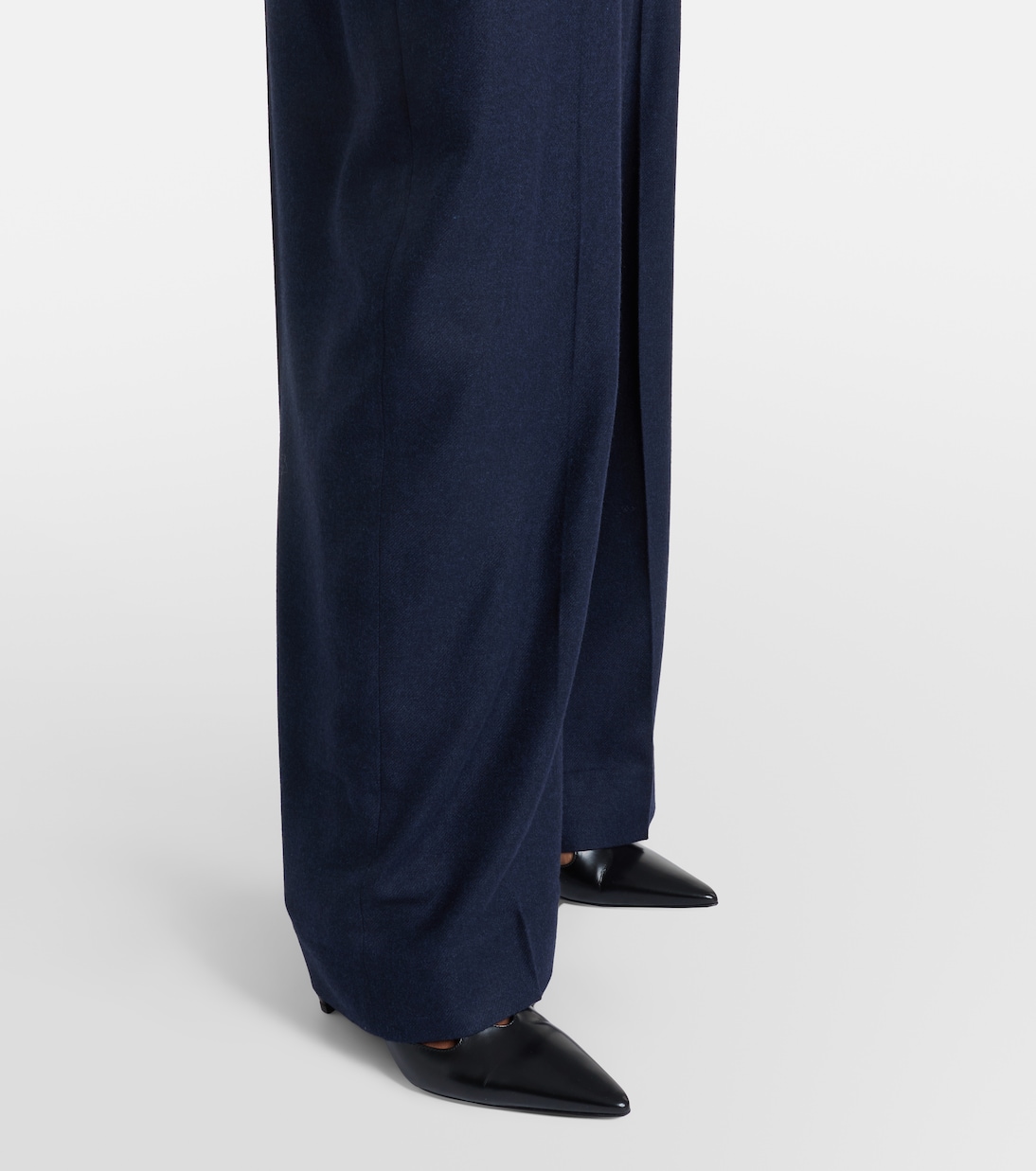 Flannel wide-leg pants | Toteme