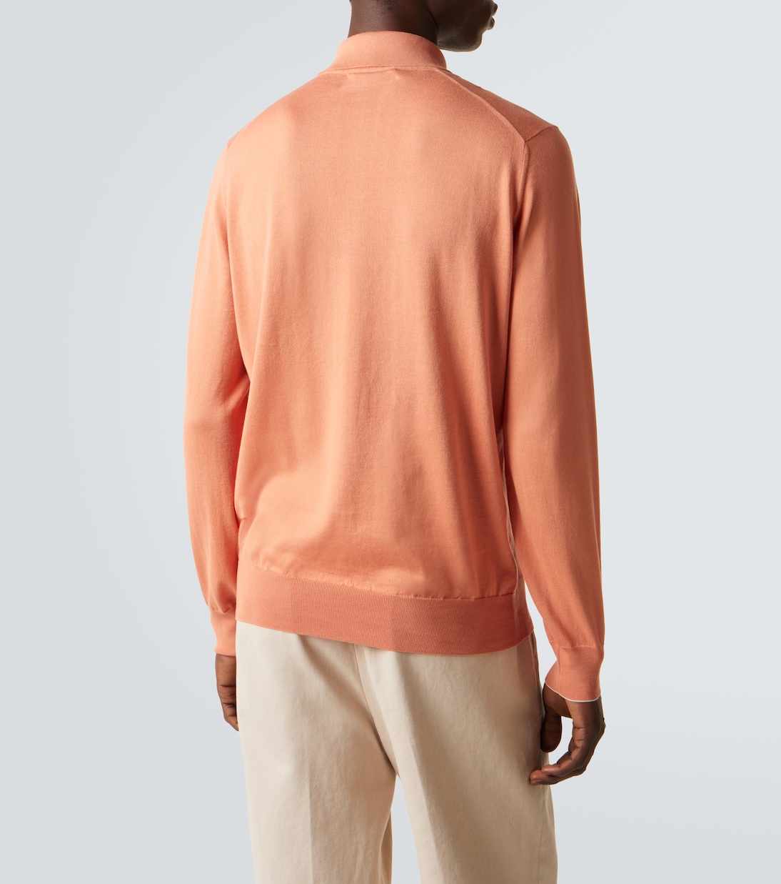 Cotton polo sweater | Brunello Cucinelli