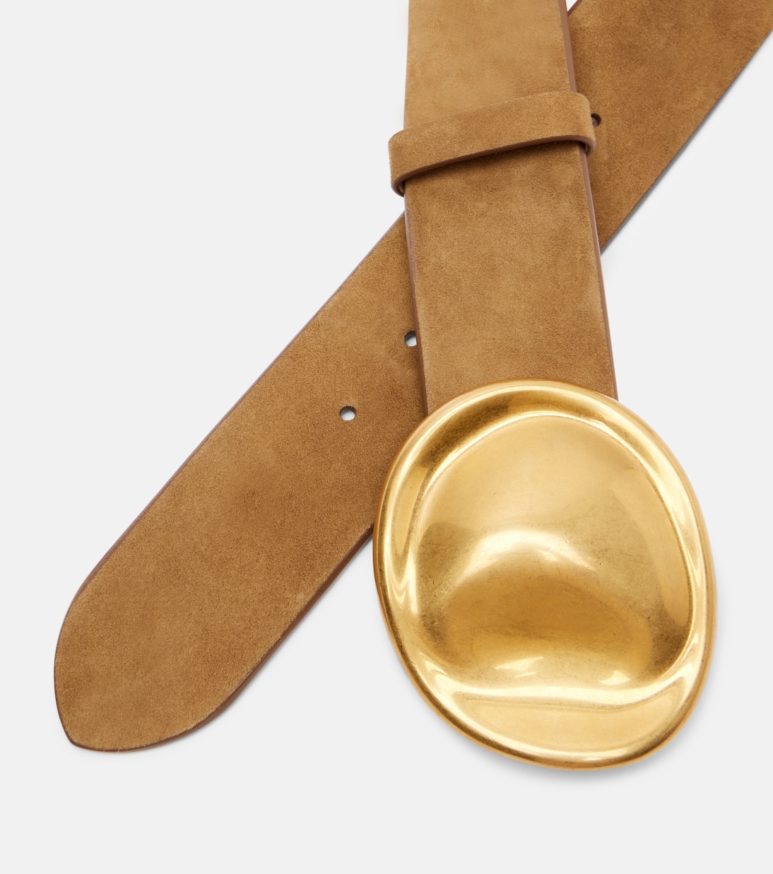 Keefe suede belt | Khaite