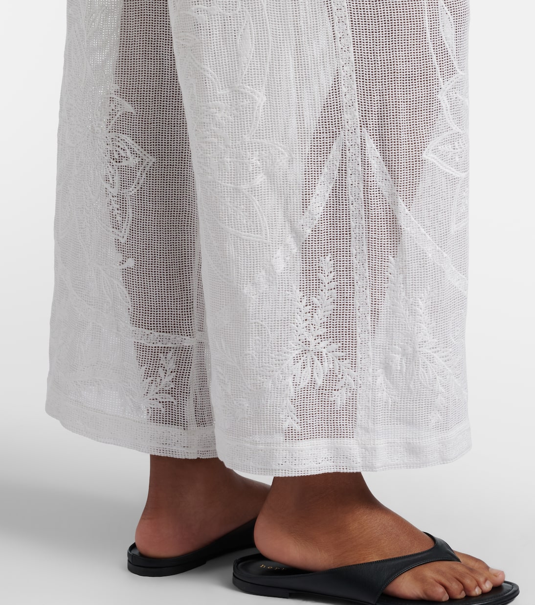 Bestickte Hose Nina aus Baumwolle | Farm Rio