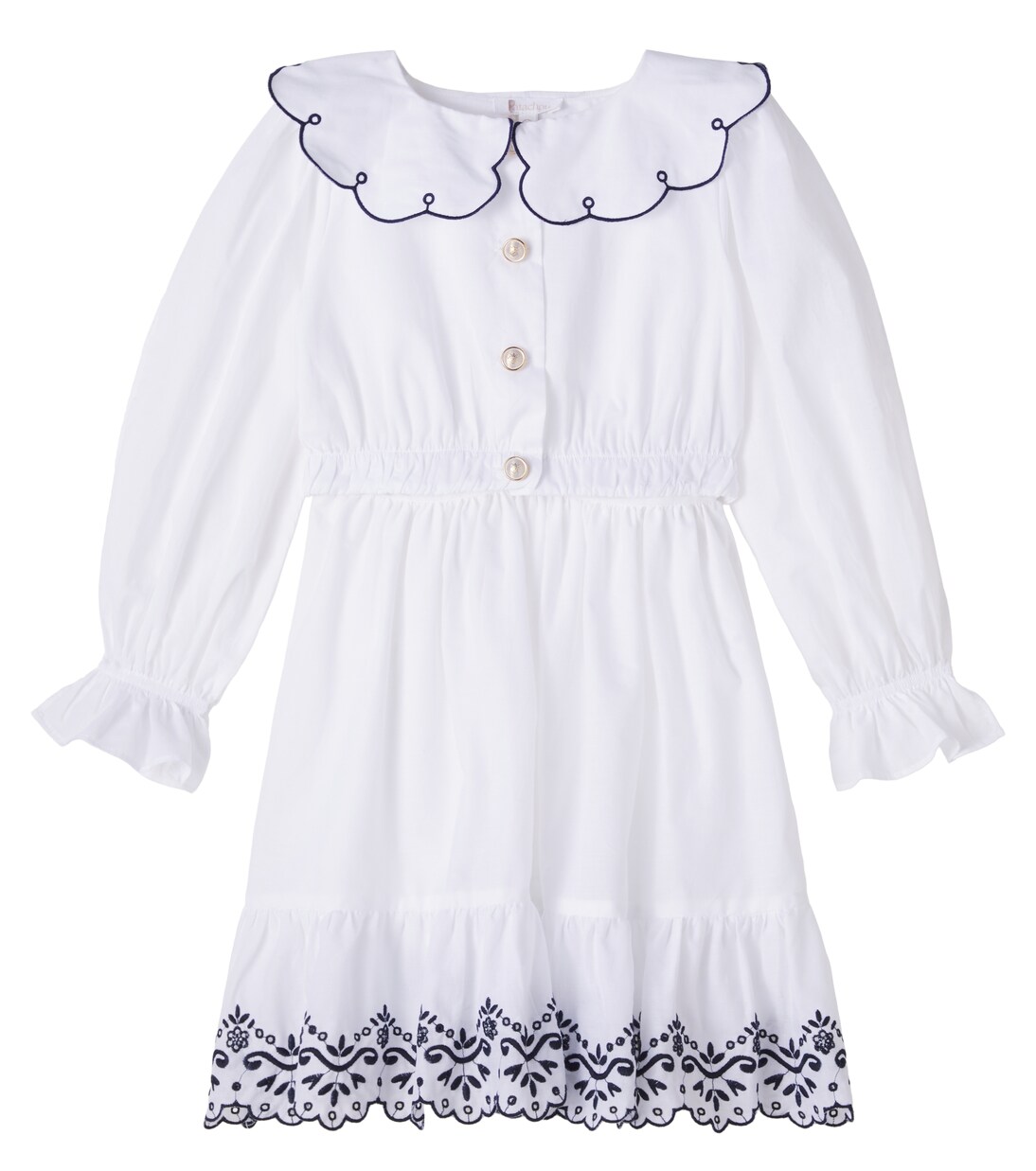 Embroidered cotton dress | Patachou