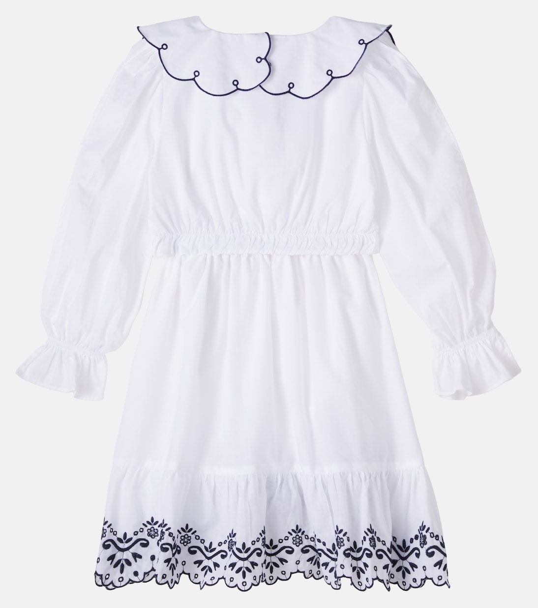 Embroidered cotton dress | Patachou