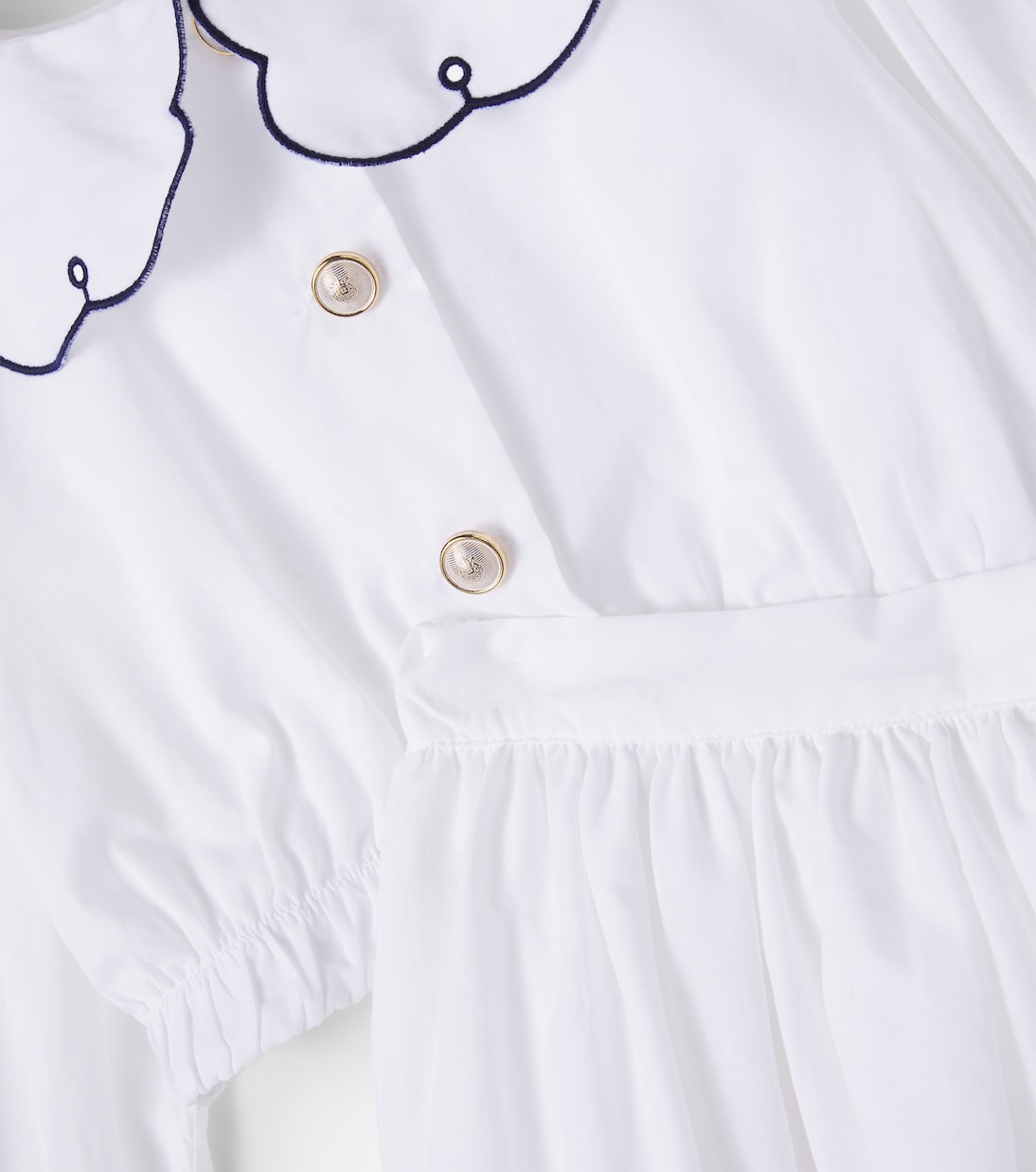 Embroidered cotton dress | Patachou