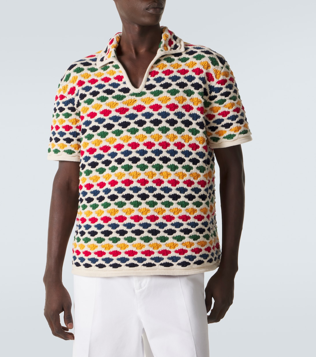 Batten crochet cotton bowling shirt | Orlebar Brown