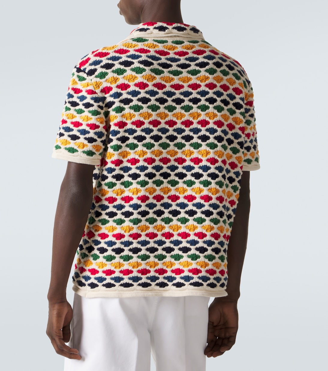 Batten crochet cotton bowling shirt | Orlebar Brown