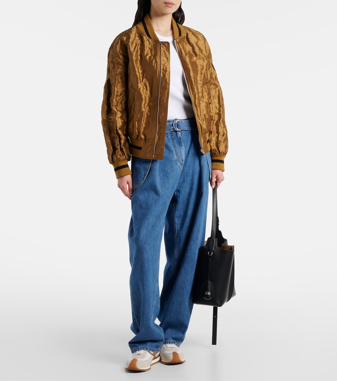 Ballet Runner 2.0 suede-trimmed sneakers | Loewe