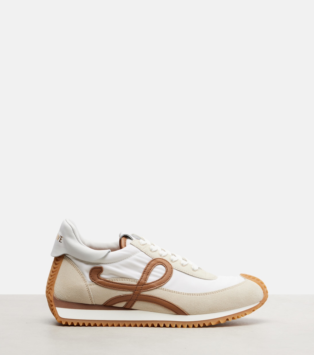 Ballet Runner 2.0 suede-trimmed sneakers | Loewe