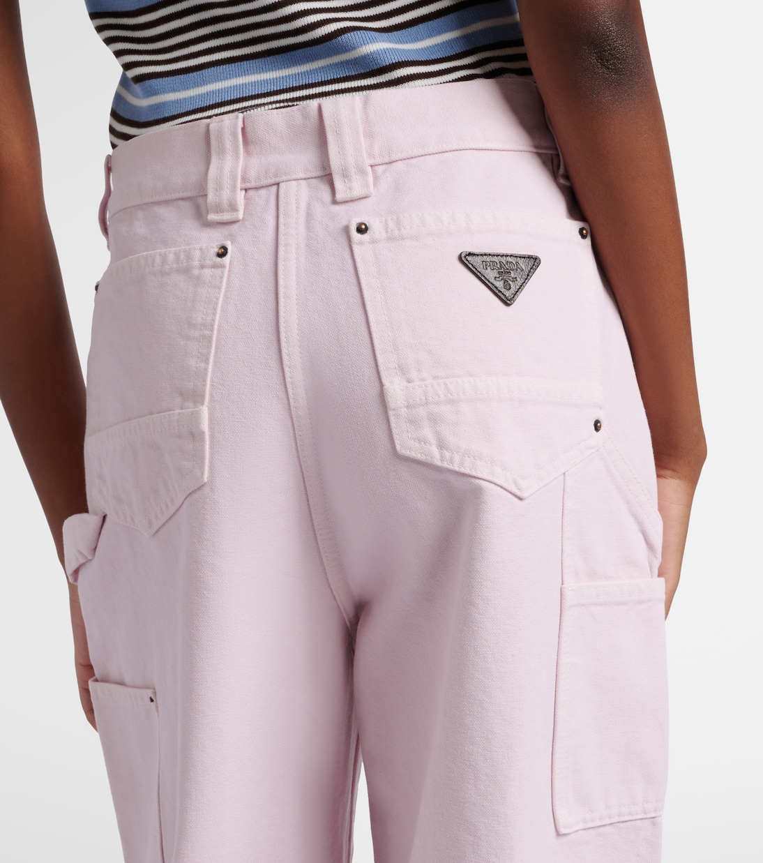 Cargohose aus Baumwoll-Canvas | Prada