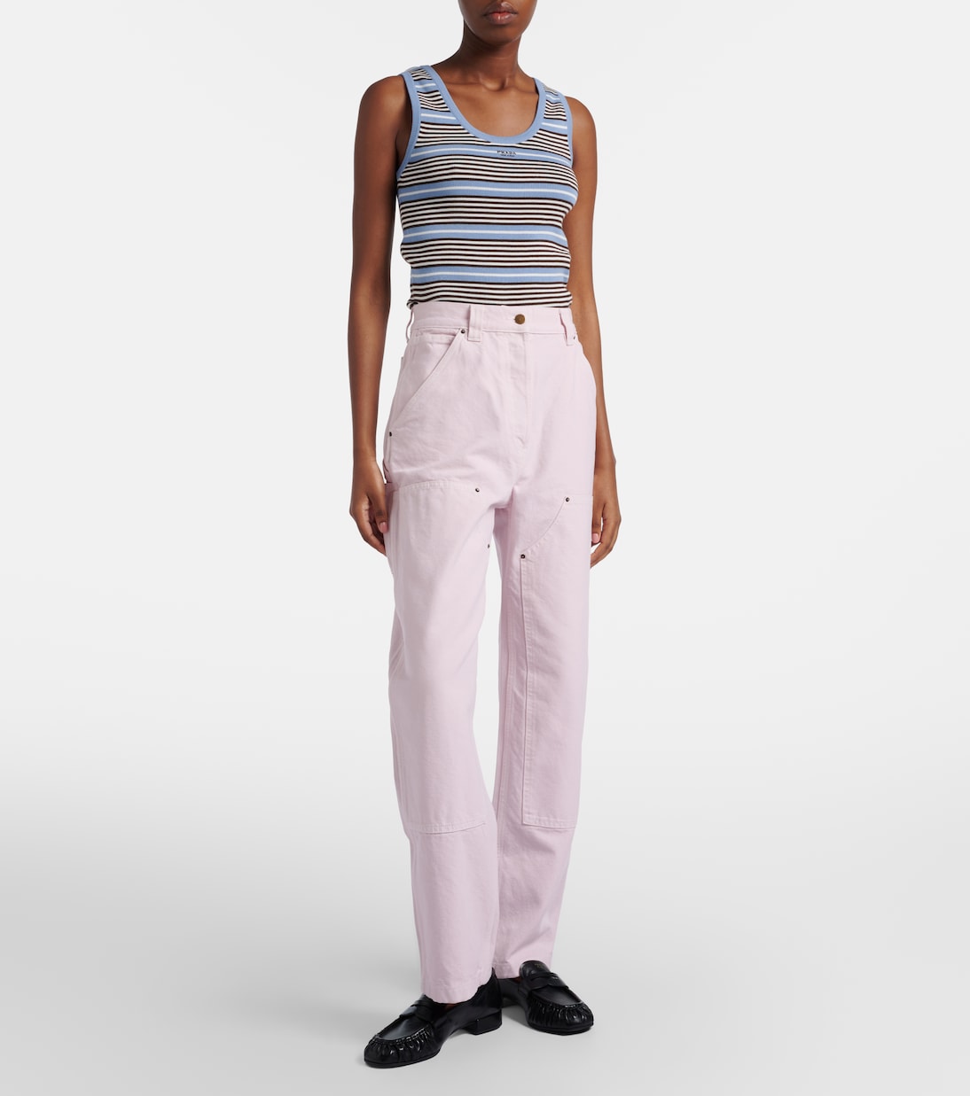 Cargohose aus Baumwoll-Canvas | Prada