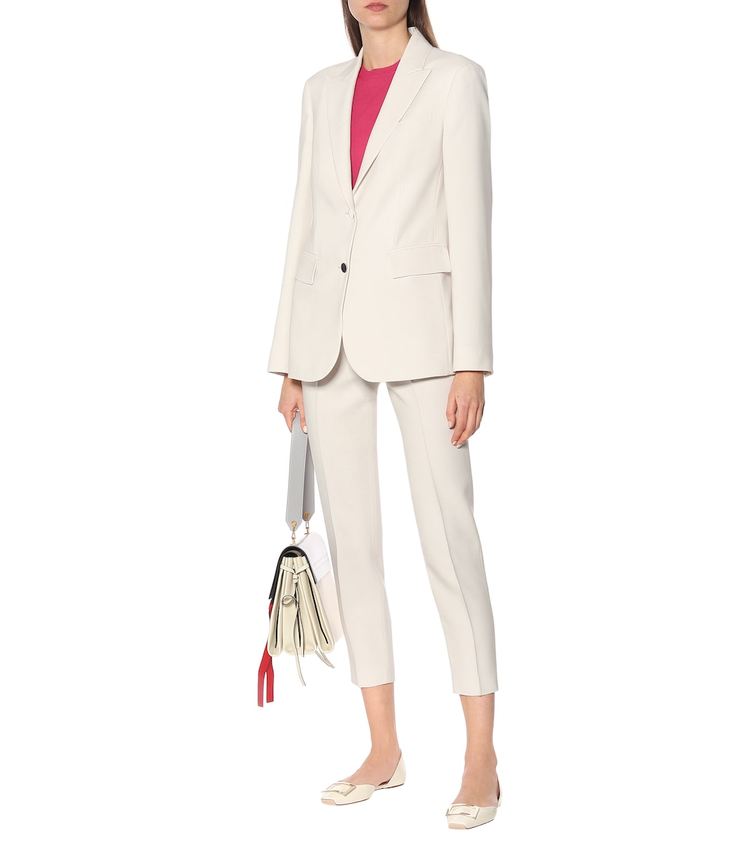 Trompette D'Orsay leather ballet flats | Roger Vivier