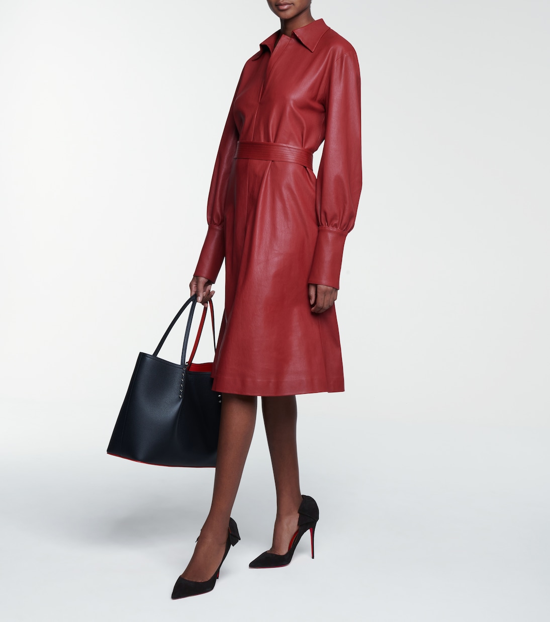 Pumps Rabakate 100 in suede | Christian Louboutin