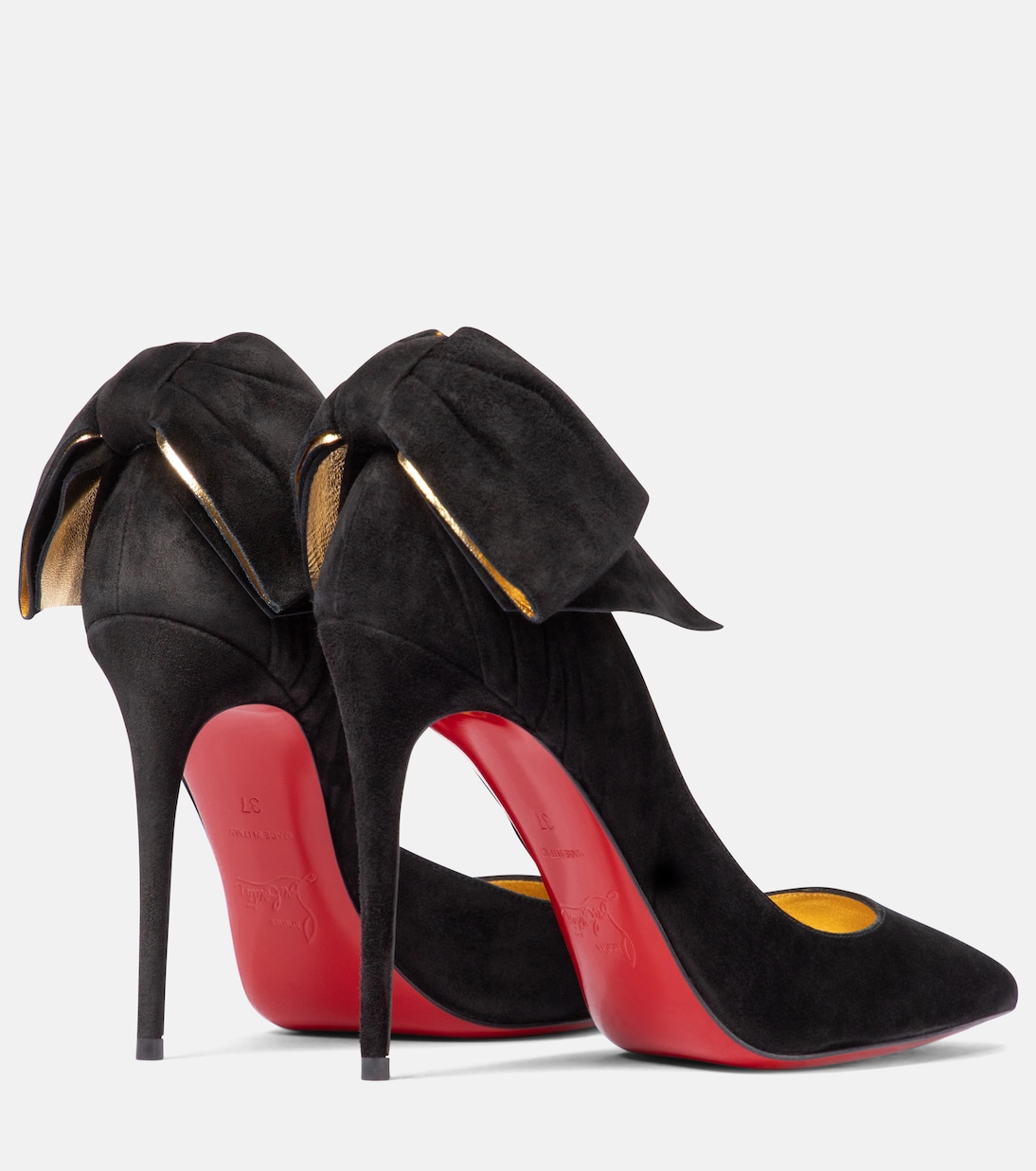 Pumps Rabakate 100 in suede | Christian Louboutin