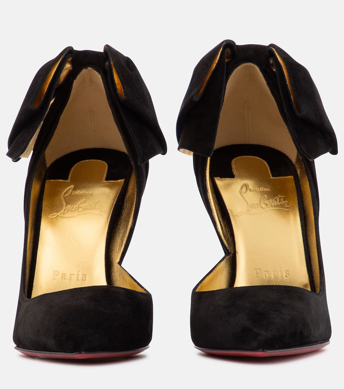 Pumps Rabakate 100 in suede | Christian Louboutin