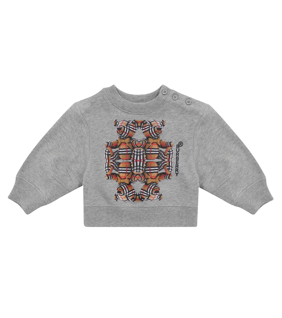 Baby printed cotton sweatshirt | Burberry Kids