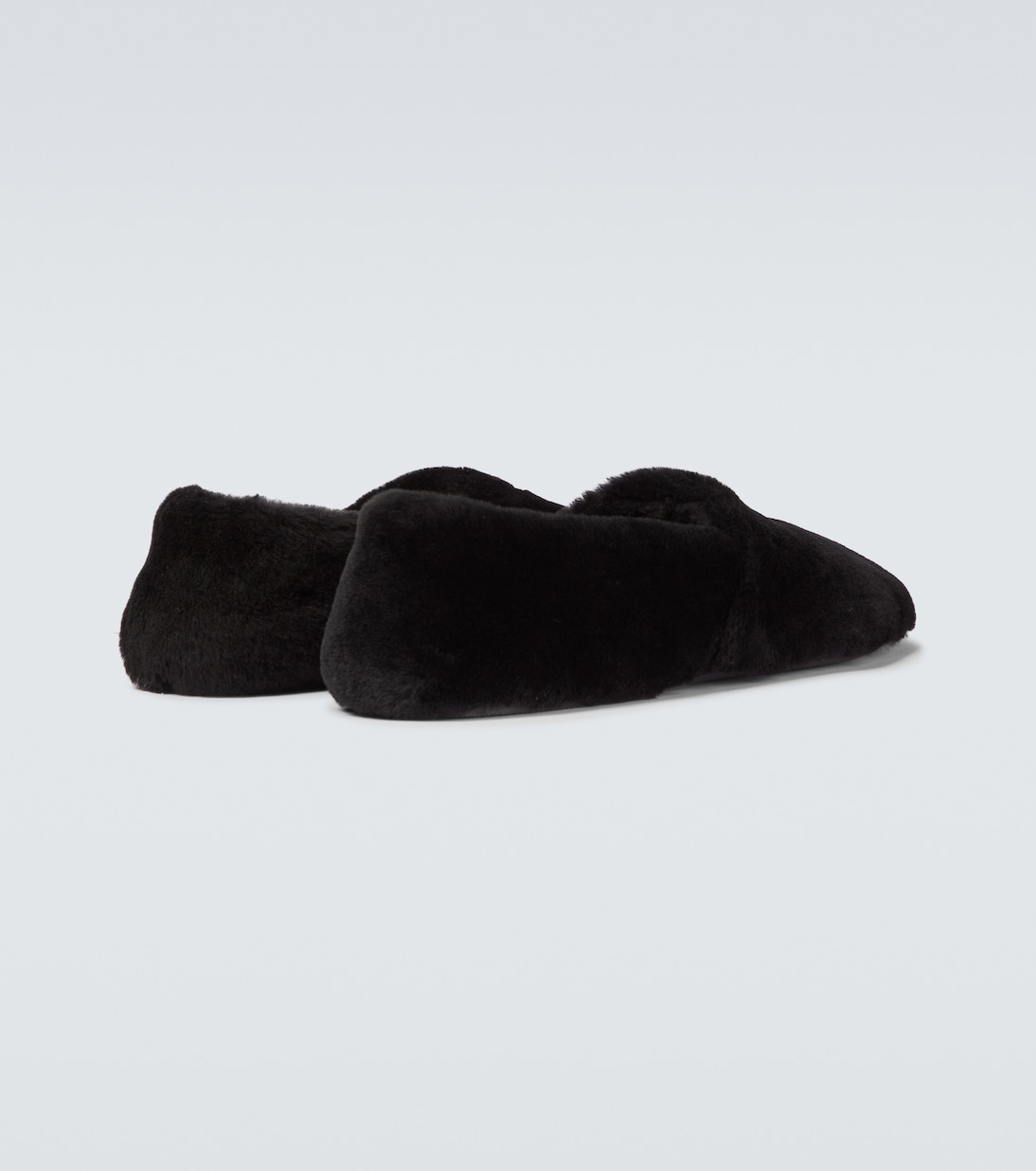 Slip-Ons aus Shearling | Prada