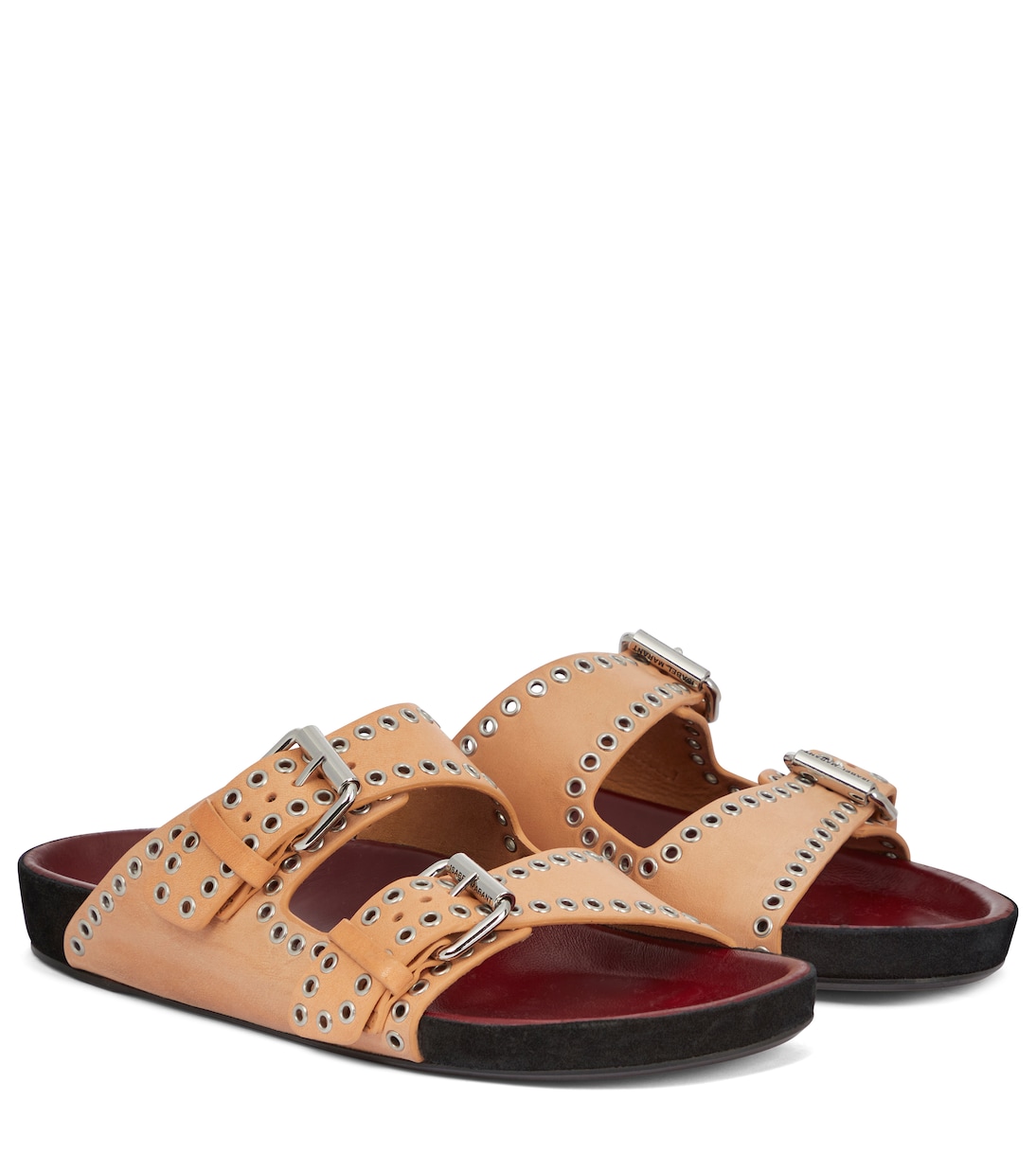 Mules Lennyo en cuir à ornements | Isabel Marant